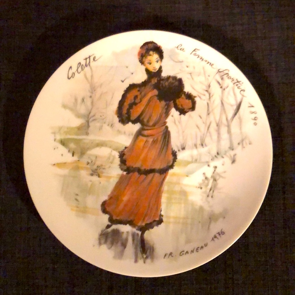 LIMOGES Women Of The Century Collectible Plate